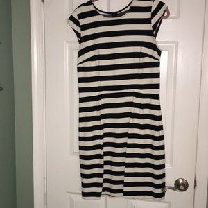 LOFT Striped dress